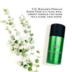 C.O. Bigelow Shaving Foam 5.2 oz creamy lather