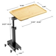 360 degree rotating tray with cable management slot