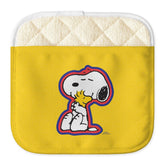 CafePress Peanuts Snoopy Pot Holder 9x9 exterior polyester with cotton terry interior