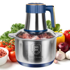 Calaytaly food processor 20 cups large capacity bowl