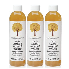 Caleb Treeze Old Amish Muscle Tonic 8 oz bottle