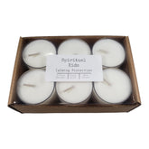 Calming Protection Lavender Sage Soy Tealights 12ct package