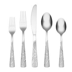 Cambridge 420620CBW12 Sasha Sand 20-Piece Flatware Set main image