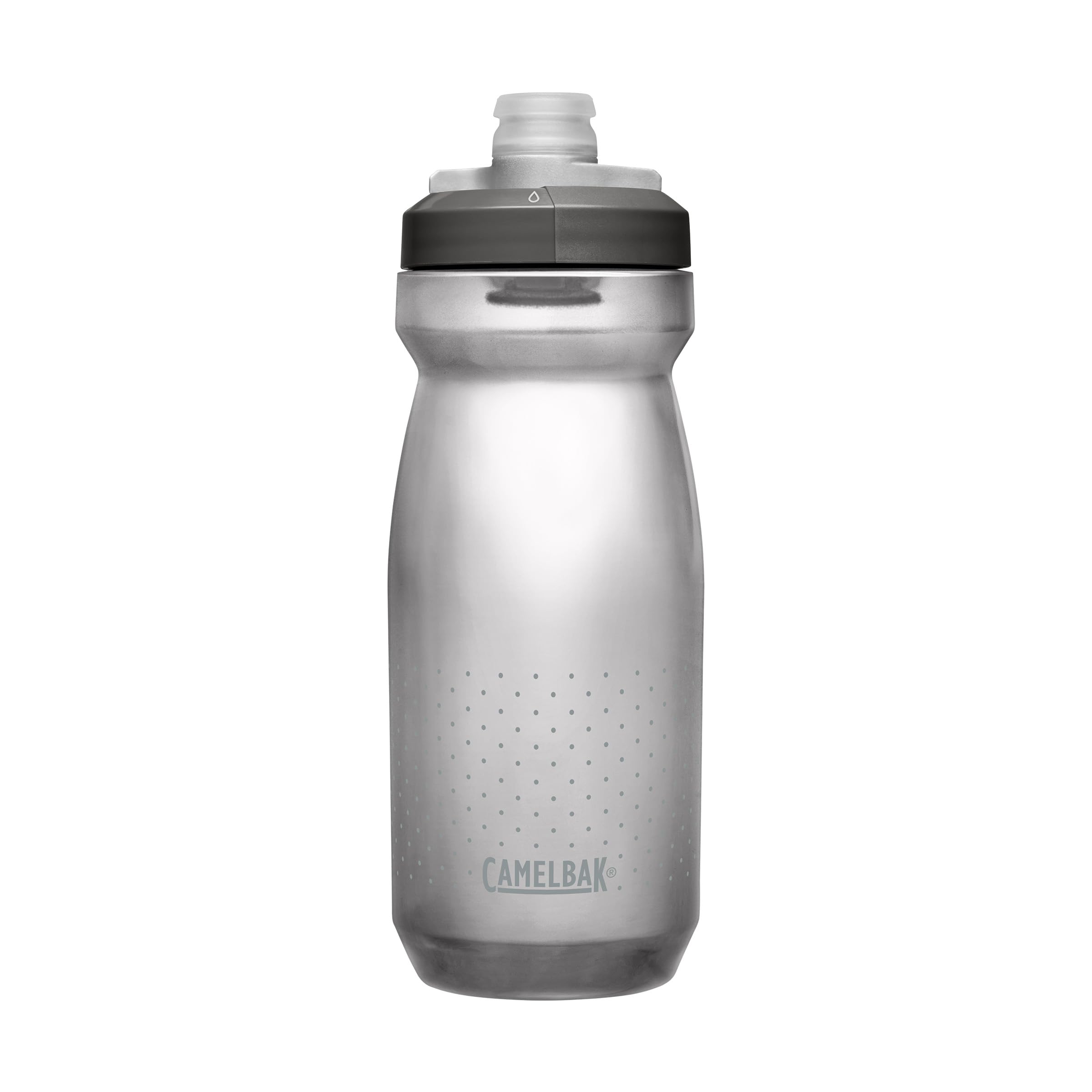 CamelBak Podium Water Bottle 21oz Smoke cycling cage compatible