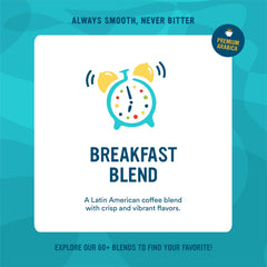 Cameron's Coffee breakfast blend whole bean home brew