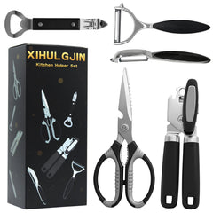 Can Opener Set including manual can opener and bottle opener