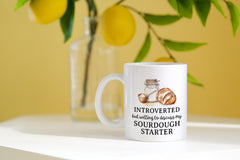 Canary Road Ceramic Mug 11oz size closeup