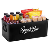 Candco snack organizer with handles on kitchen counter