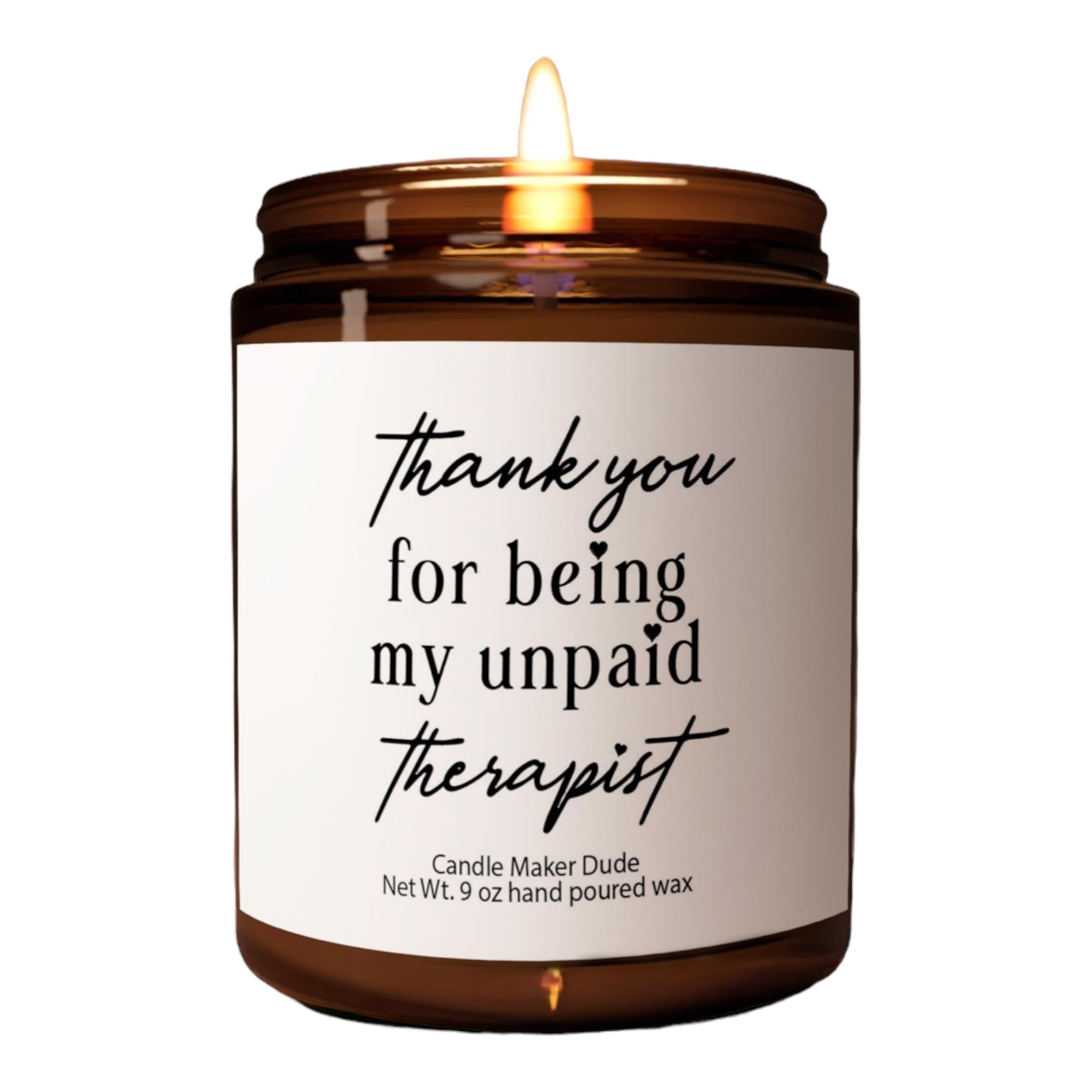 Candle Maker Dude 9-ounce candle gift for women