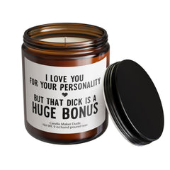 candle-maker-dude 9-ounce whiskey oak scented candle