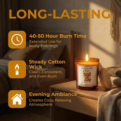 Light When Dog Farts candle by CANDLELAS in a standard jar