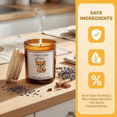 Shiba Inu Gifts for Women lavender scented soy candle for pets