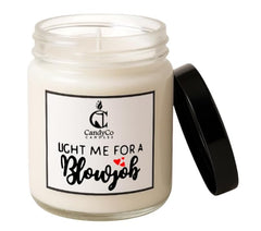 CandyCo. Candles Peppermint Cedar Clove Eucalyptus Soy Wax Candle 9oz in clear jar