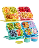 Canfanni snack box containers set four compartments image