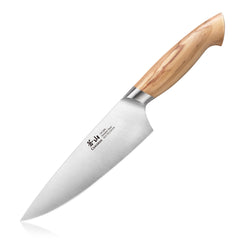 Cangshan OLIV Series 6 Inch Chef's Knife model 501578 olive wood handle