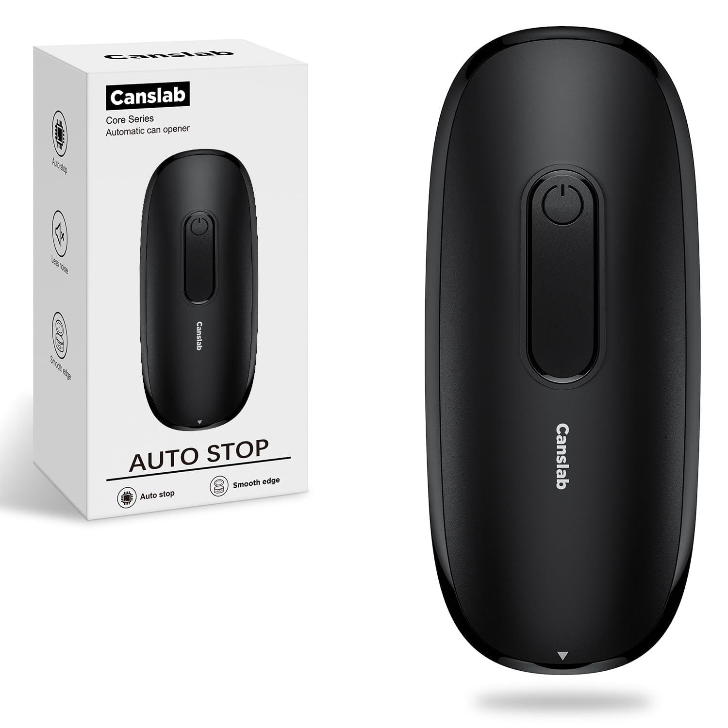 Canslab Core Electric Can Opener One Touch Auto Stop close up