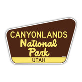 Canyonlands National Park sticker decal 3.75 inch indoor outdoor vinyl