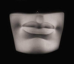 David's Mouth plaster sculpture Caproni Collection with hanging hook for display