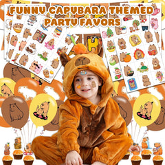 capybara pre-cut tattoo sheets 6.3 by 4.7 inches