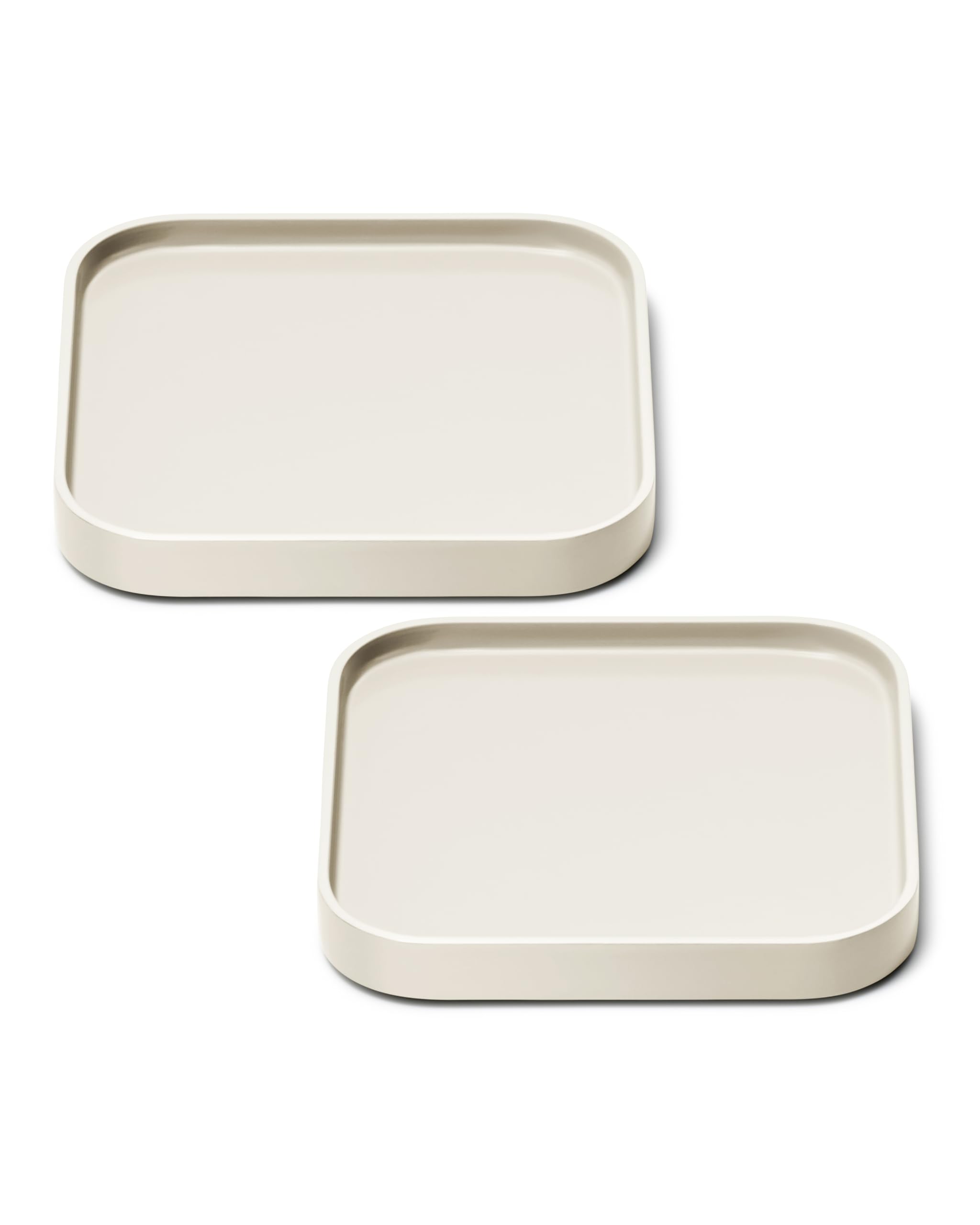Caraway Spoon Rest Set of 2 in cream on kitchen counter