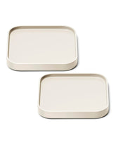 Caraway Spoon Rest Set of 2 in cream on kitchen counter