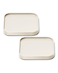 Caraway Spoon Rest Set of 2 in cream on kitchen counter