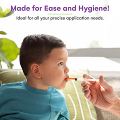 Care Touch syringe with Luer Slip tip no needle for safe dispensing