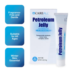 CareALL Petroleum Jelly Unscented 6 Pack packaging