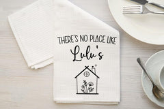 Lulu kitchen towel CarolineDesign 16x24 White