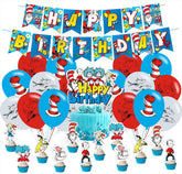 Banner decor from Cartoon For Dr. Seuss Party Supplies