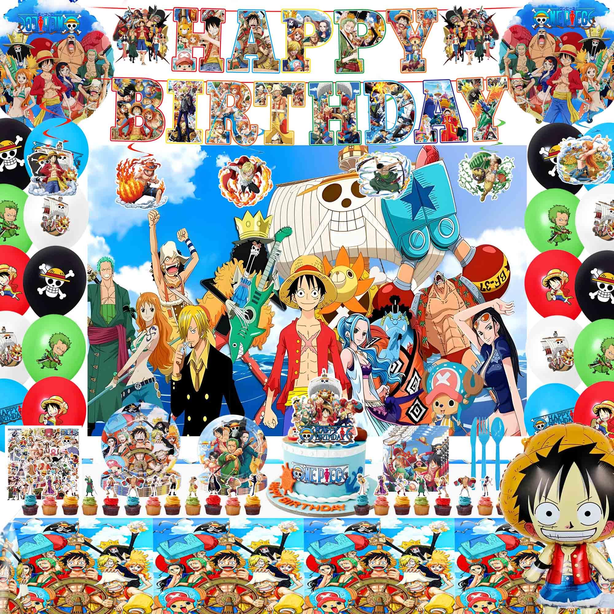 Banner from Cartoon Party Supplies set