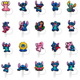 Cartoon straw toppers for 30oz and 40oz tumblers set of 20pcs