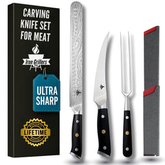 Carving Knife Set meat 12in slicing knife image