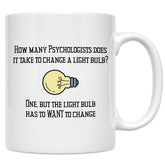 Casitika Psychology Gifts psychologist coffee mug front view