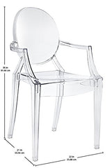 Casper stackable chair suitable for dining and vanity