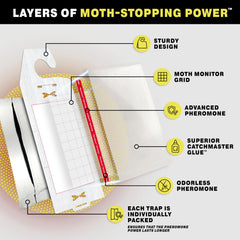 Casemaking moth targets Catchmaster traps