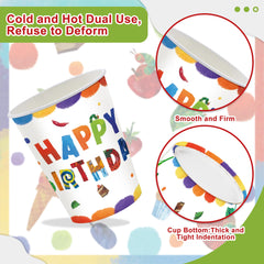 Caterpillar 1st Birthday napkins included in 120pcs pack