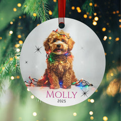 Cavapoo gift idea ornament ready to hang