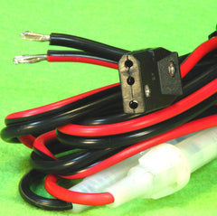 CB ham radio power cord 3 pin plug with 12 gauge wire