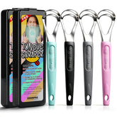 Cbiumpro tongue scraper 4-pack color variations