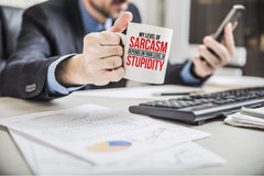 CBTwear mug funny ceramic sarcasm double sided print