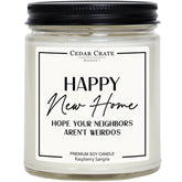 Cedar Crate Market house warming gifts raspberry sangria candle