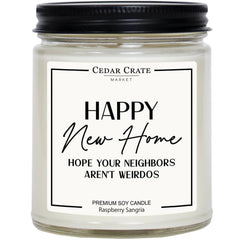 Cedar Crate Market house warming gifts raspberry sangria candle