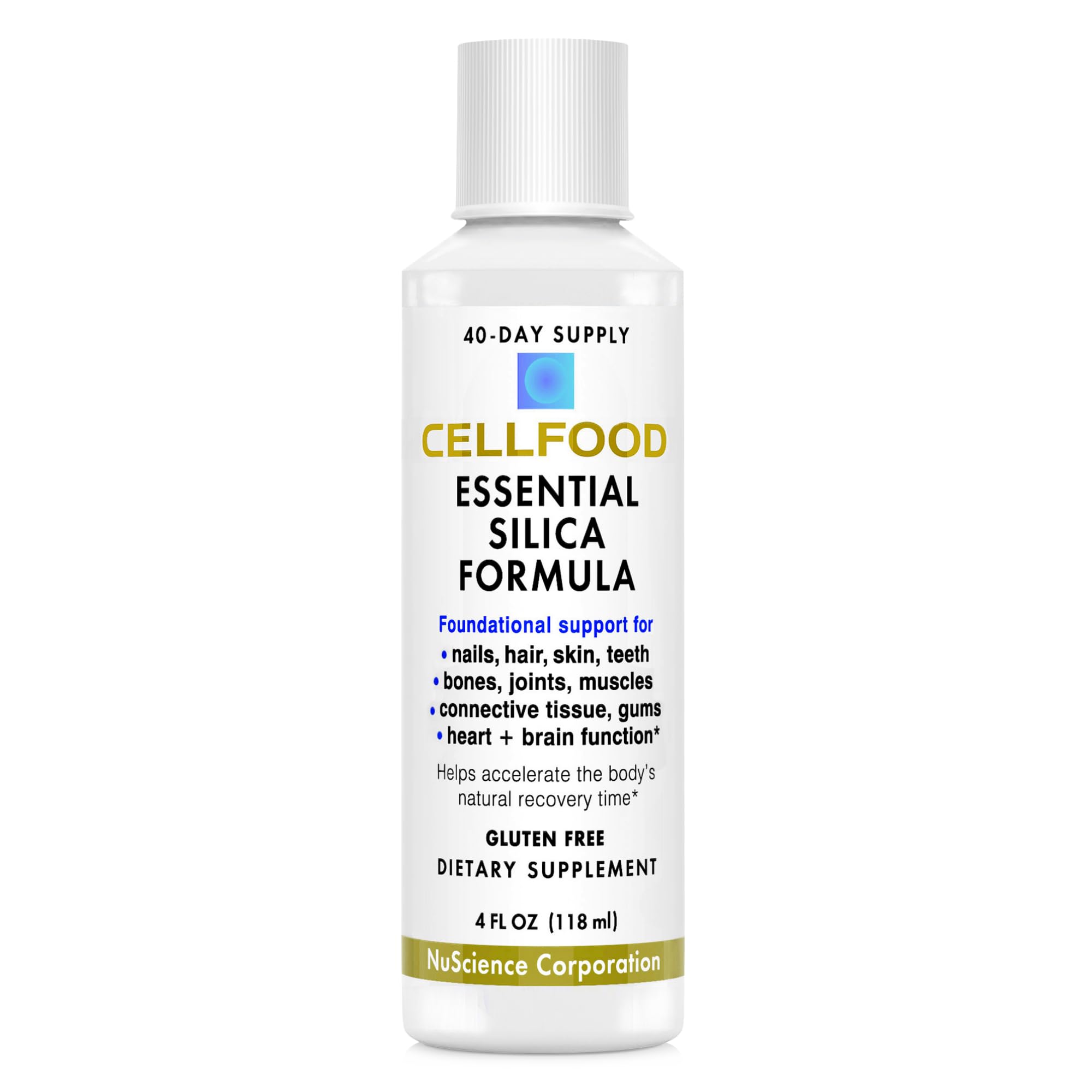 Cellfood Essential Silica Anti-Aging Formula 4 oz packaging