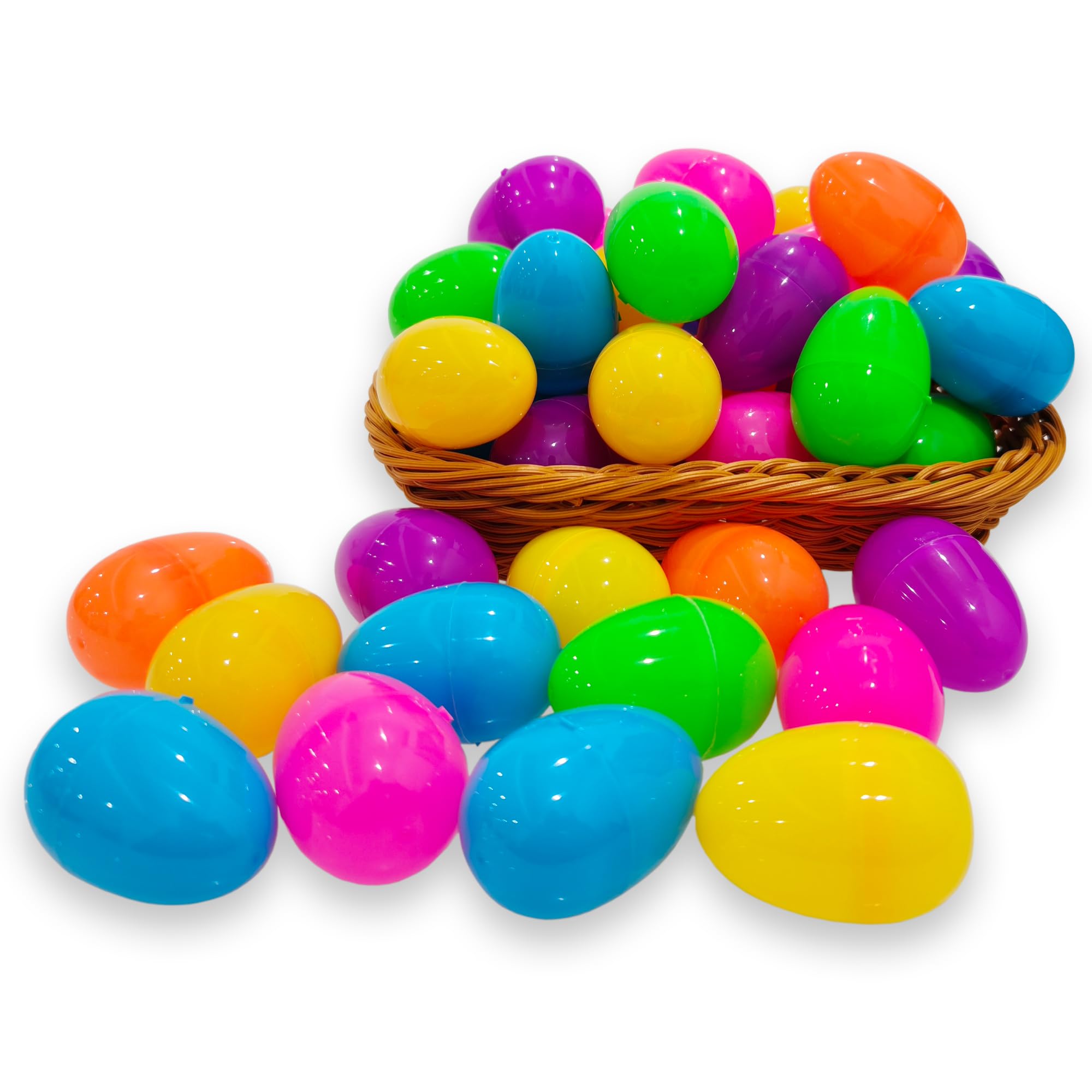 Celmuron Easter Eggs 30 Pack fillable plastic eggs