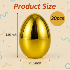Golden Easter eggs ideal for classroom prizes Celmuron