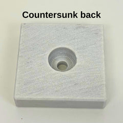 2.5 x 5 inch marble base option