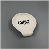 Ceramic mini spoon rest for kitchen countertop