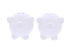 Pig kitchen decor ceramic shakers for country decor by The Bridge Collection