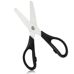 8 inch ceramic kitchen scissors with black handle